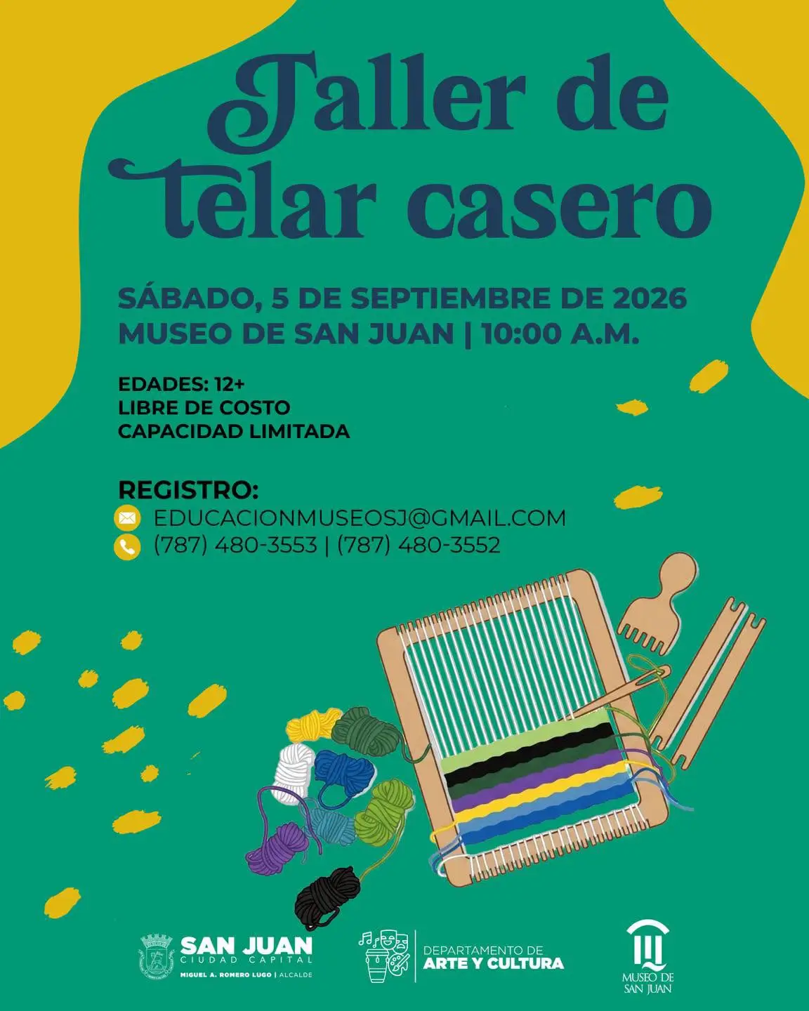 Taller Telar Casero - Museo de San Juan