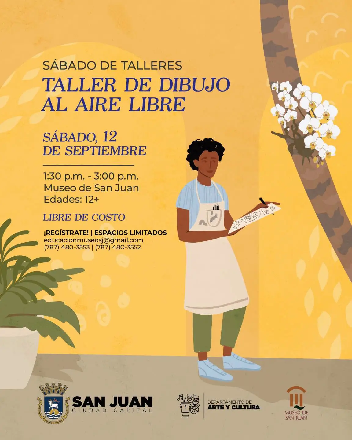 Taller de Dibujo al Aire Libre - Museo de San Juan