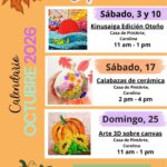 Calendario de Octubre - PintArte