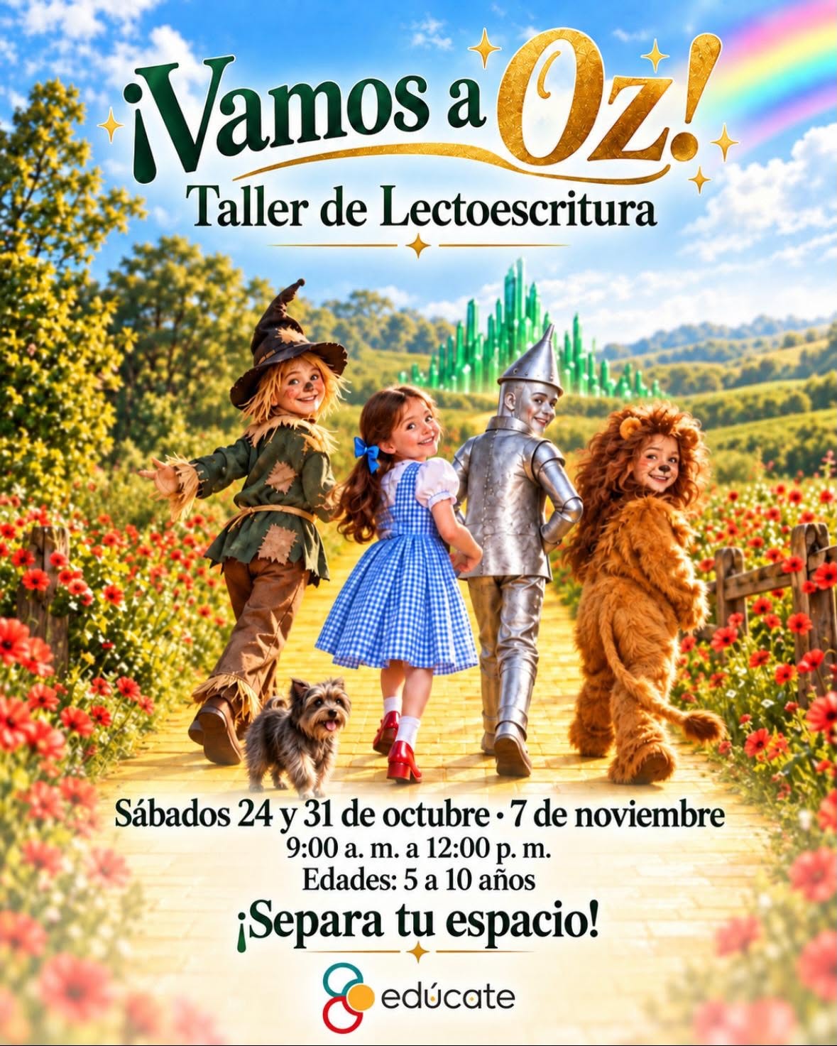 Taller de Lectoescritura: El Mago de Oz - Centro Edúcate