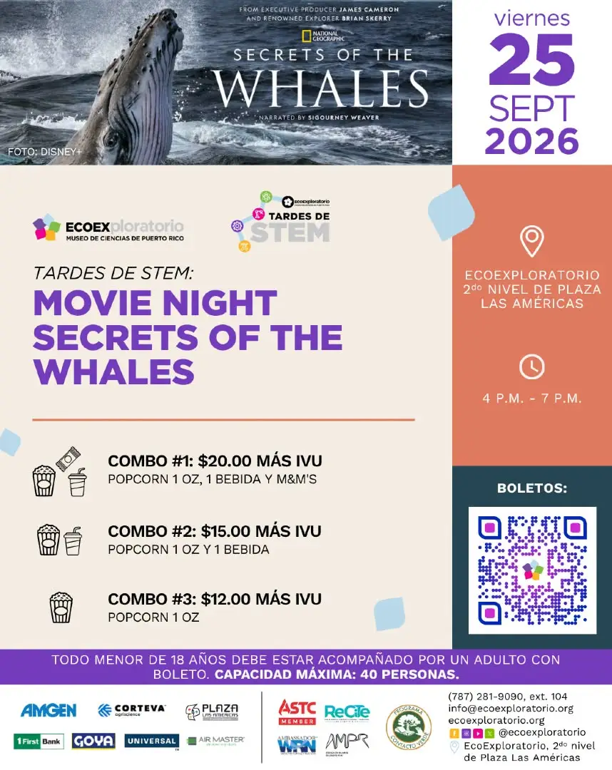 Movie Night: "Secrets of the Whales" - EcoExploratorio