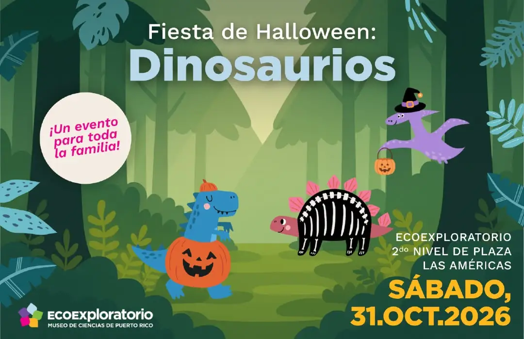 Fiesta de Halloween: Dinosaurios - EcoExploratorio