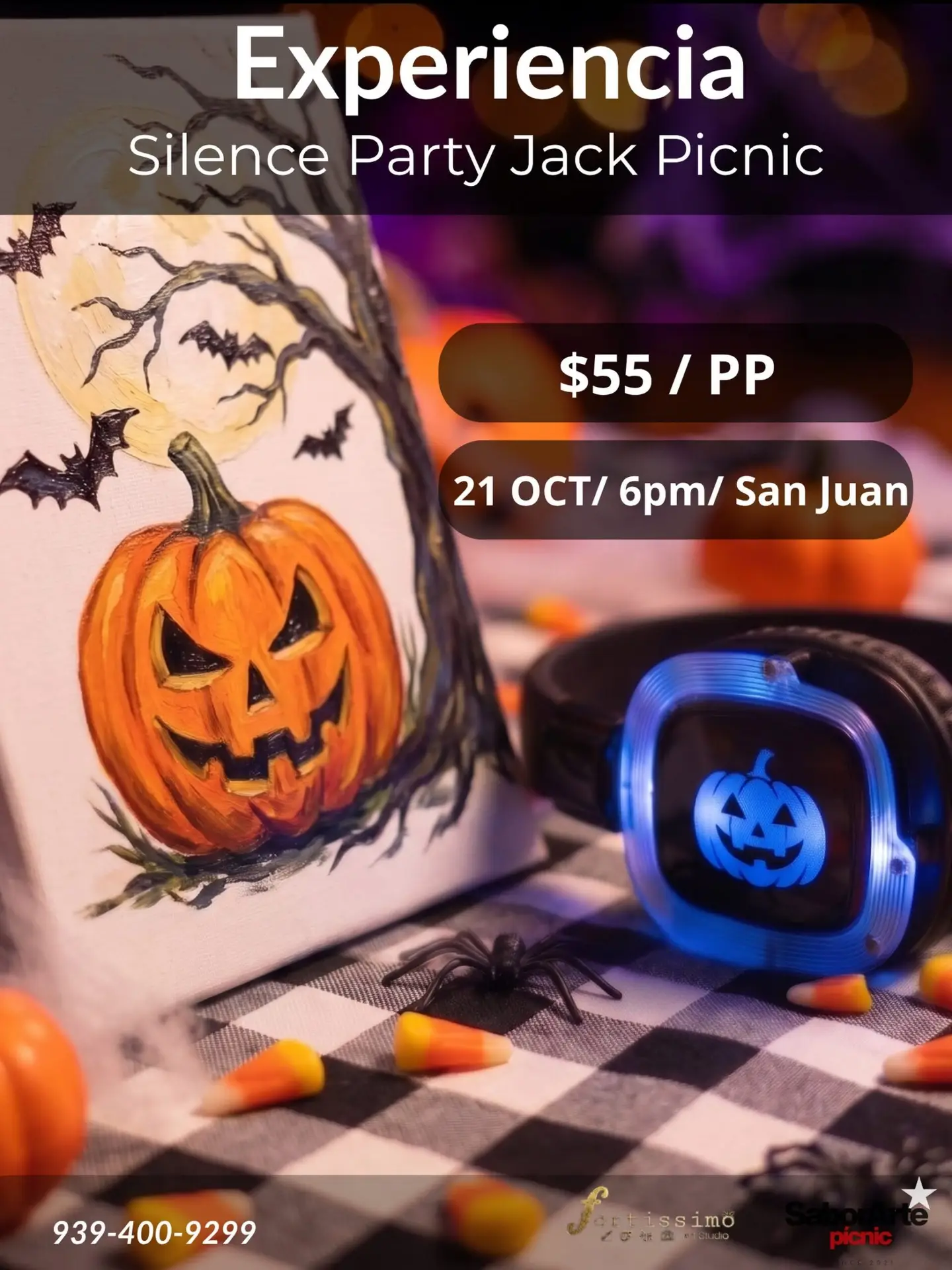 Experiencia Silence Party Jack Picnic - Sabor Arte