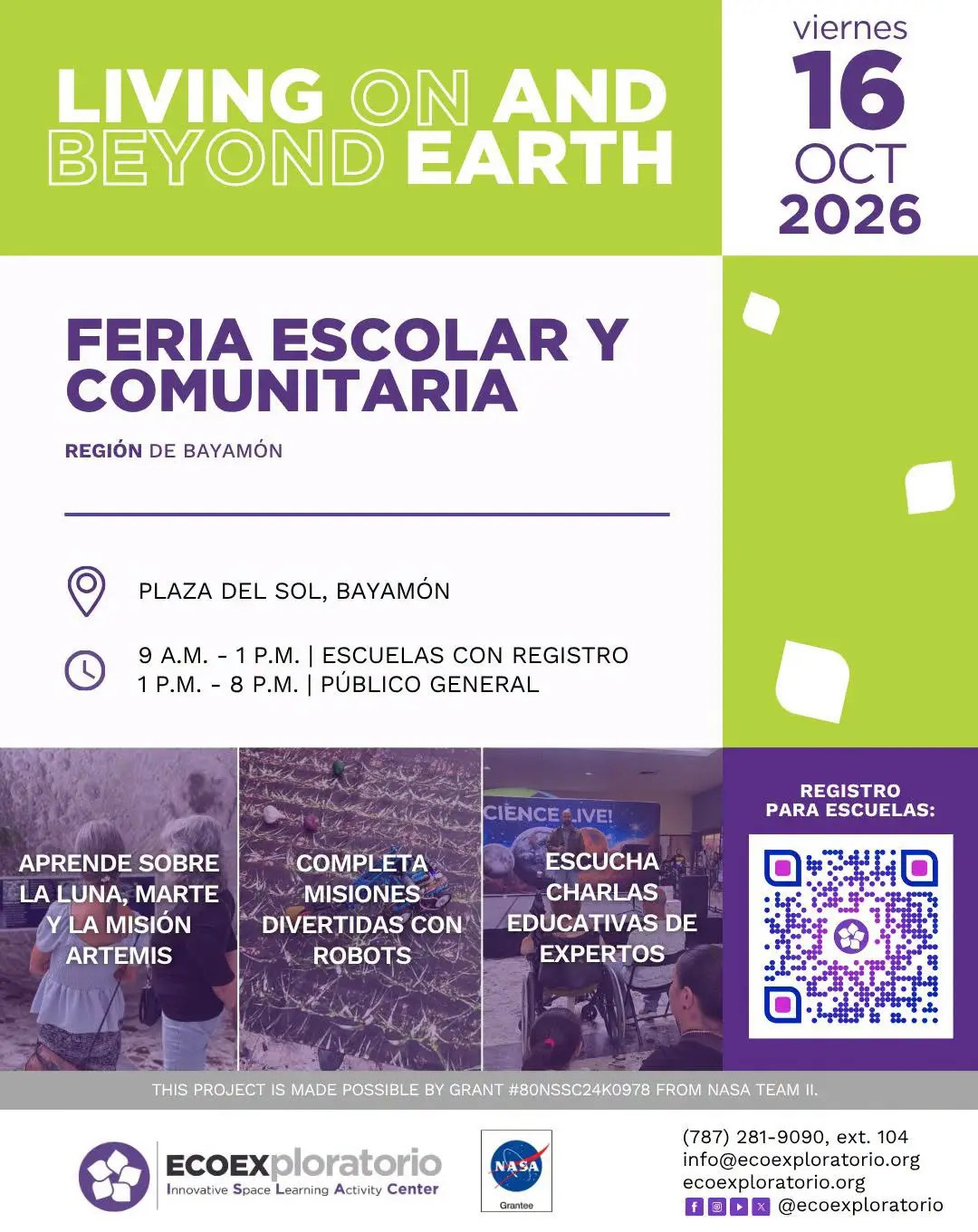 Feria Escolar y Comunitaria - EcoExploratorio