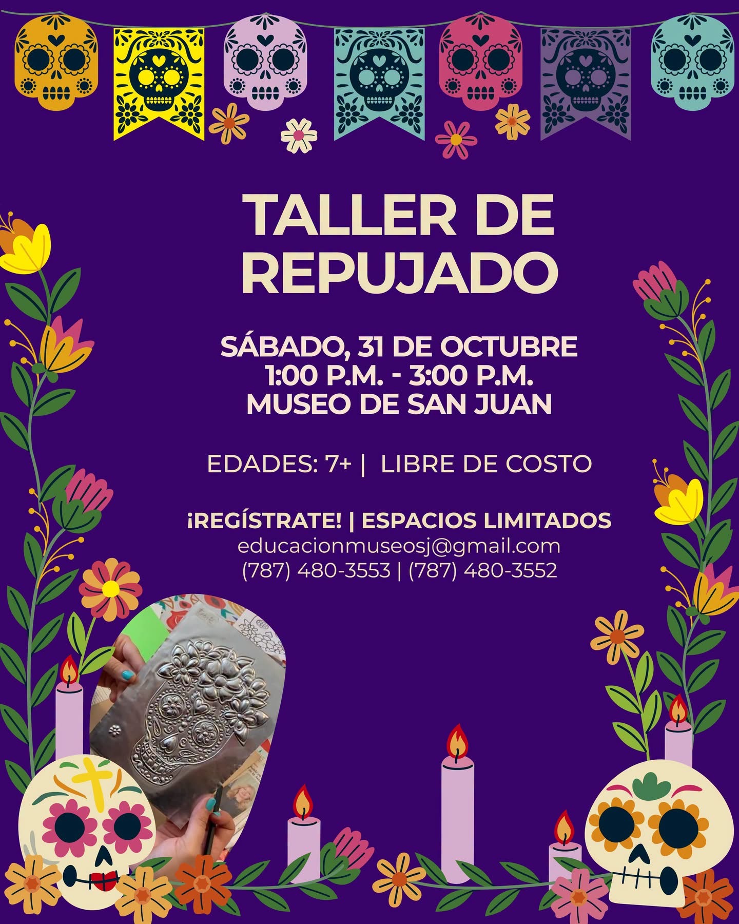 Taller de Repujado - Museo de San Juan