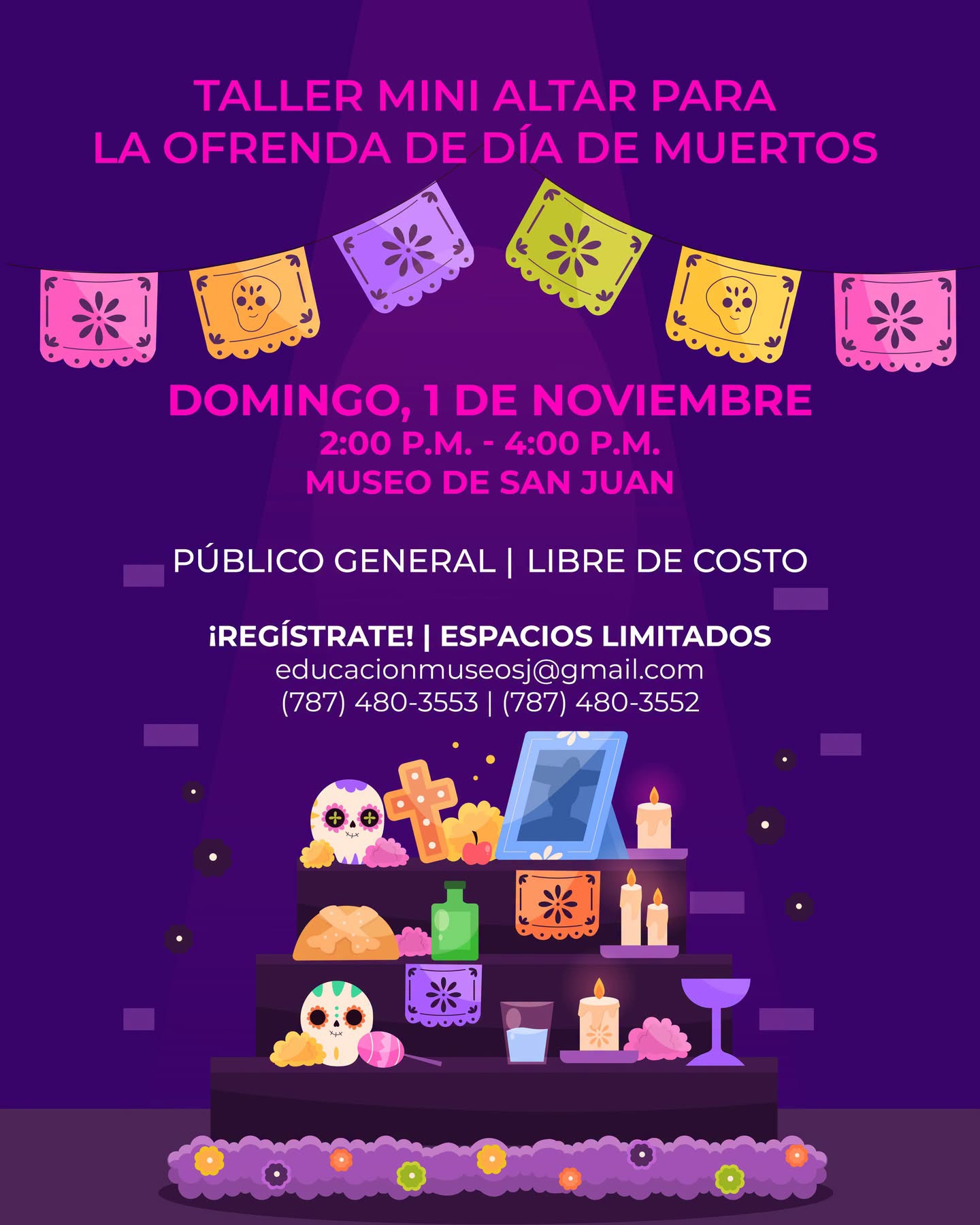 Taller Mini Altar - Museo de San Juan