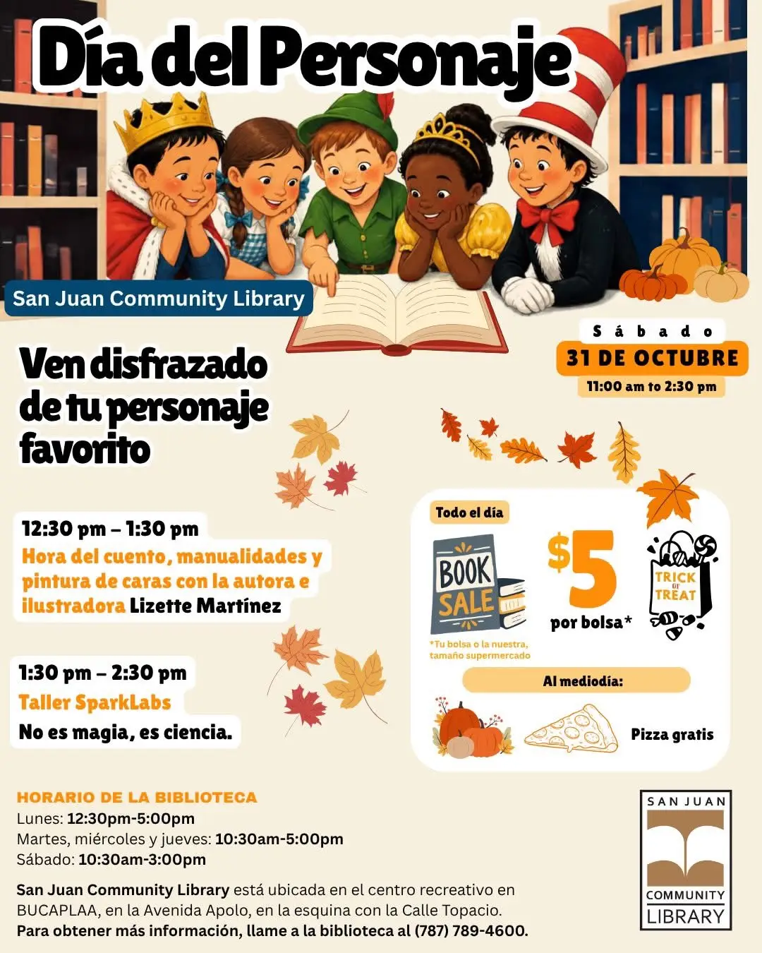 Día del Personaje - San Juan Community Library