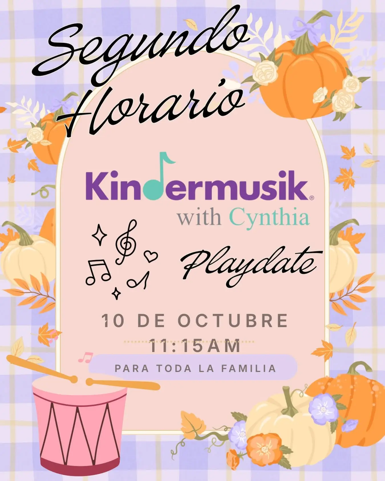 Kindermusik y manualidad de Otoño - Kindermusik with Cynthia