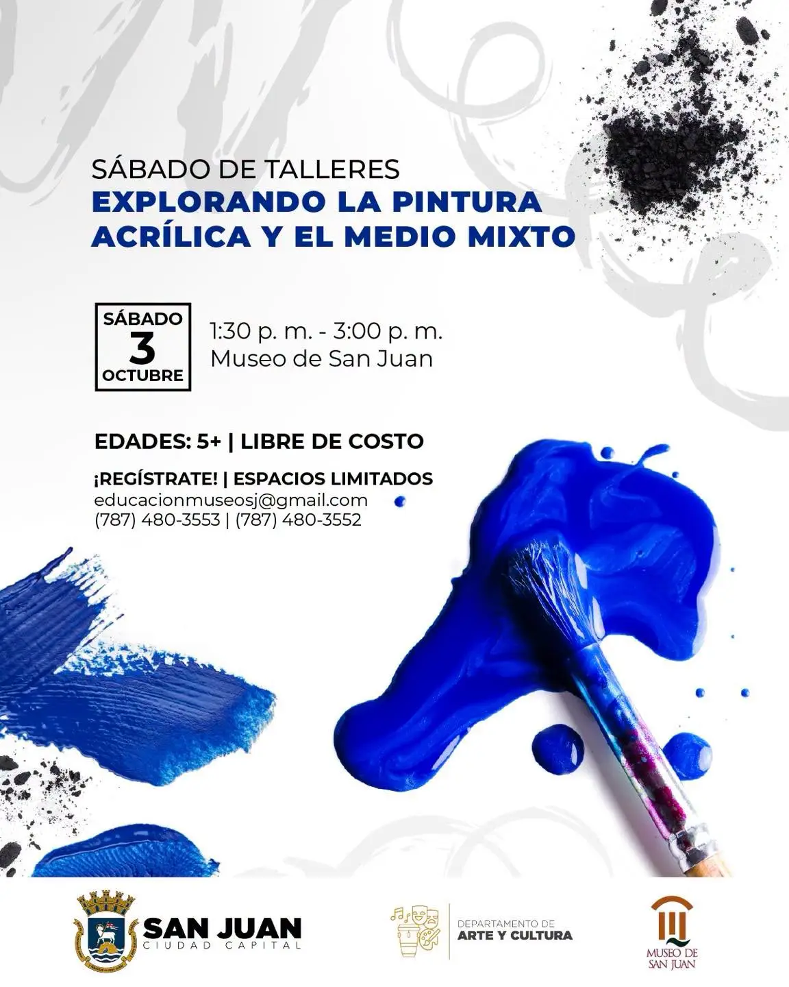 Explorando la Pintura Acrílica - Museo de San Juan