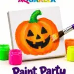 Halloween Paint Party - Aquarela