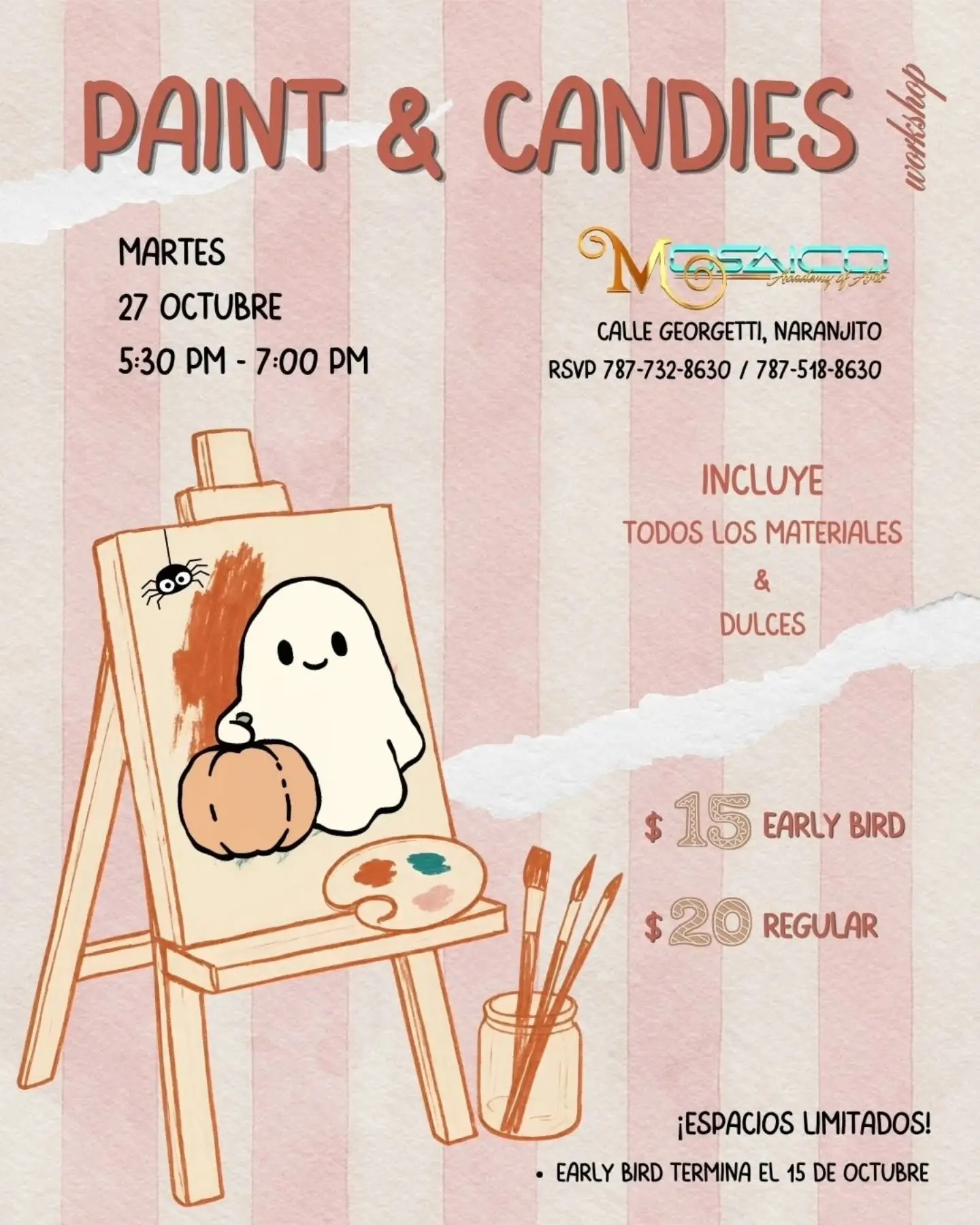Paint & Candies Workshop - Mosaico Academy