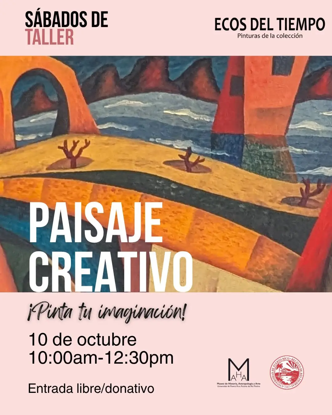 Sábado de Taller: Paisaje Creativo - Museo de Historia, Antropología y Arte