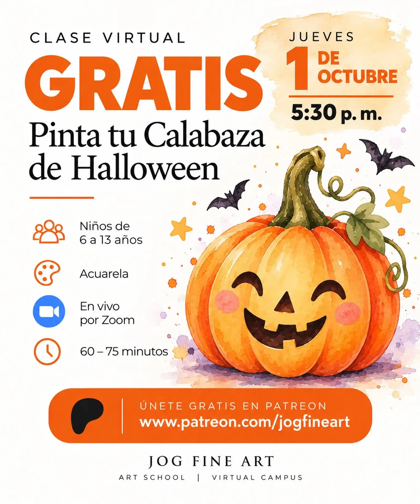 Pinta tu Calabaza - Virtual