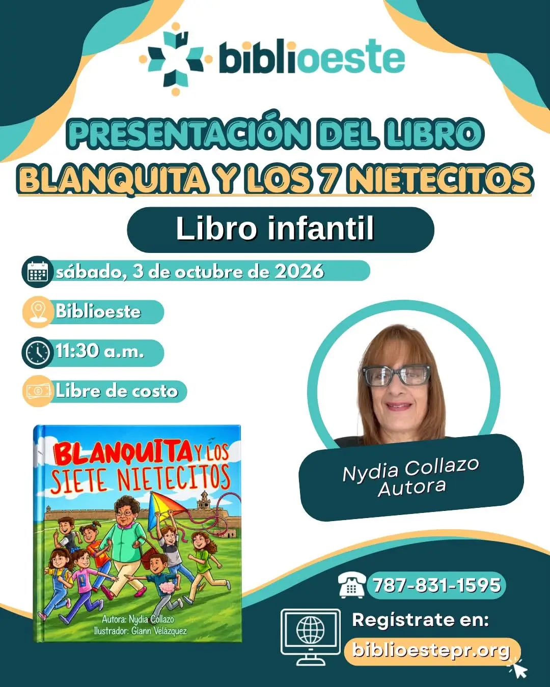 Presentación del Libro: "Blanquita y los siete enanitos" - BibliOeste