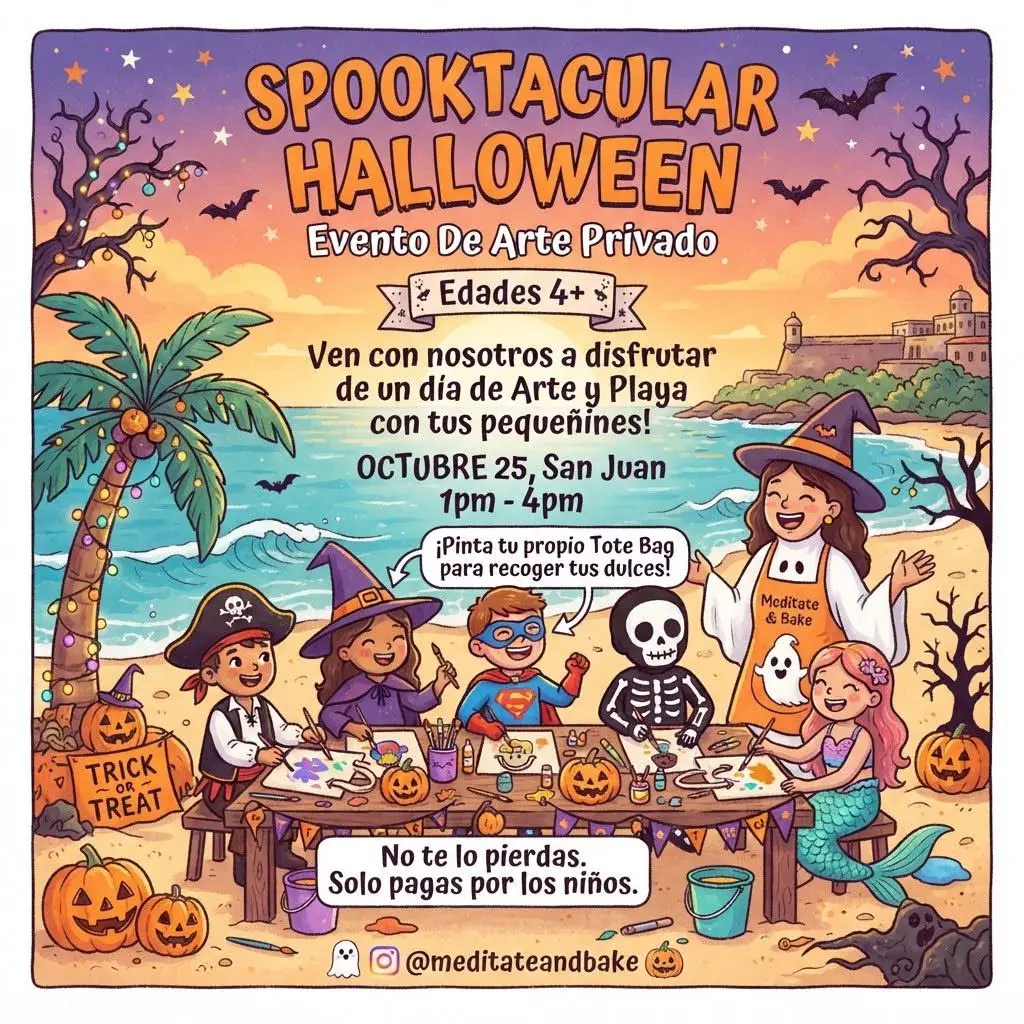 Halloween Spooktacular Beach Party - We Meditate
