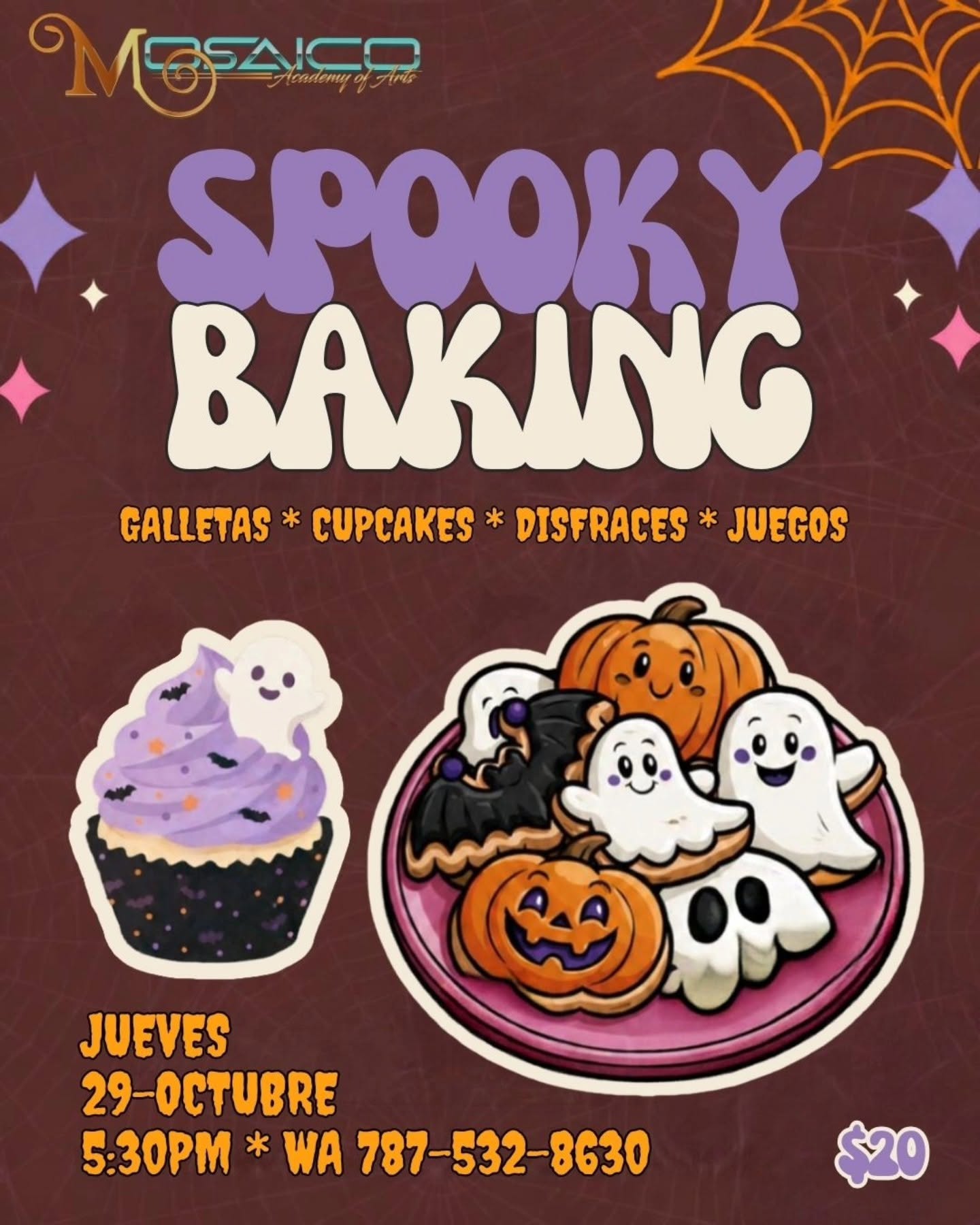 Spooky Baking - Mosaico Academy