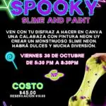 Neon Spooky Slime and Paint - Niño Planeta Playground