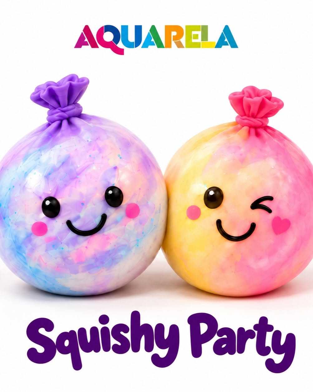 Halloween Squishy Party - Aquarela